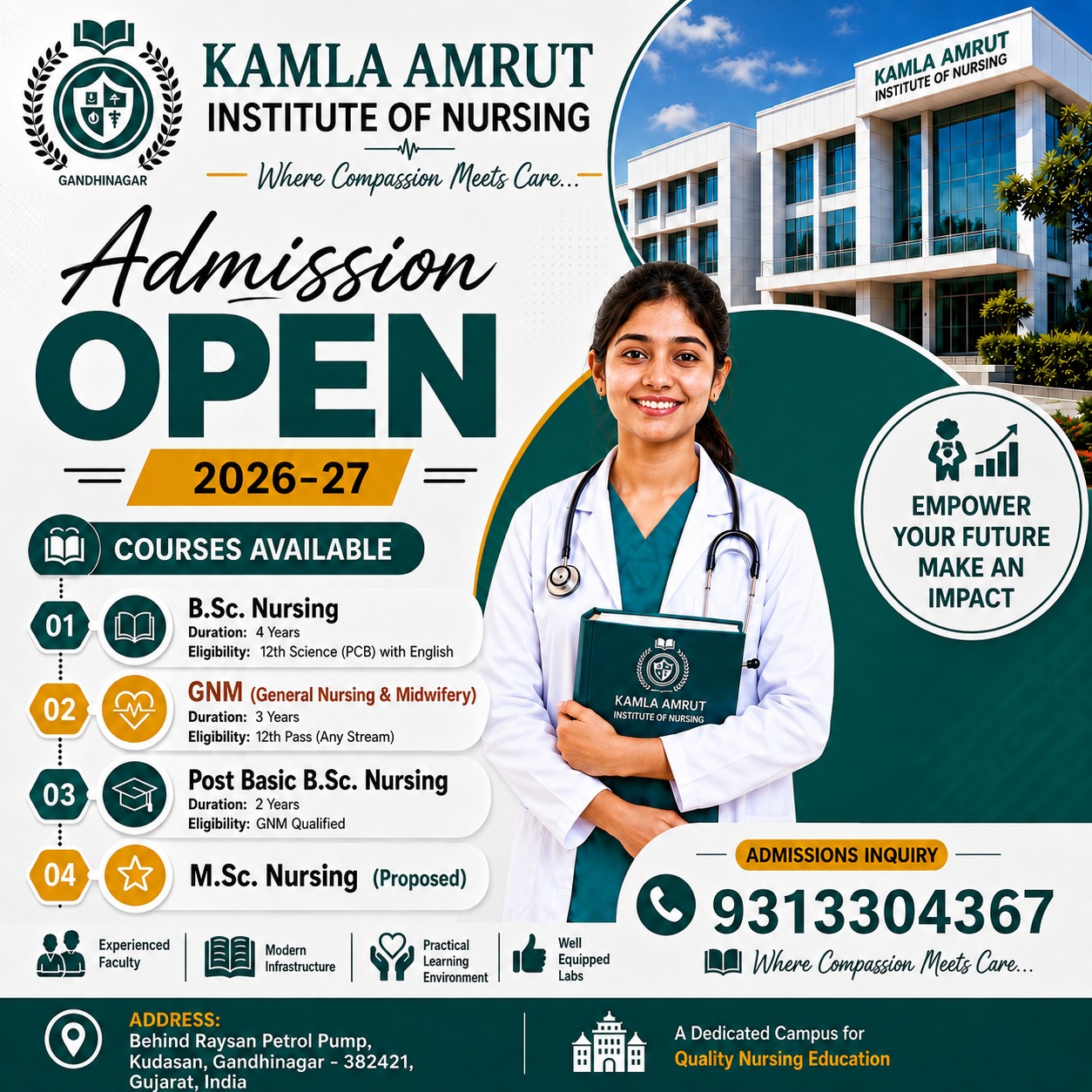 Admission Poster